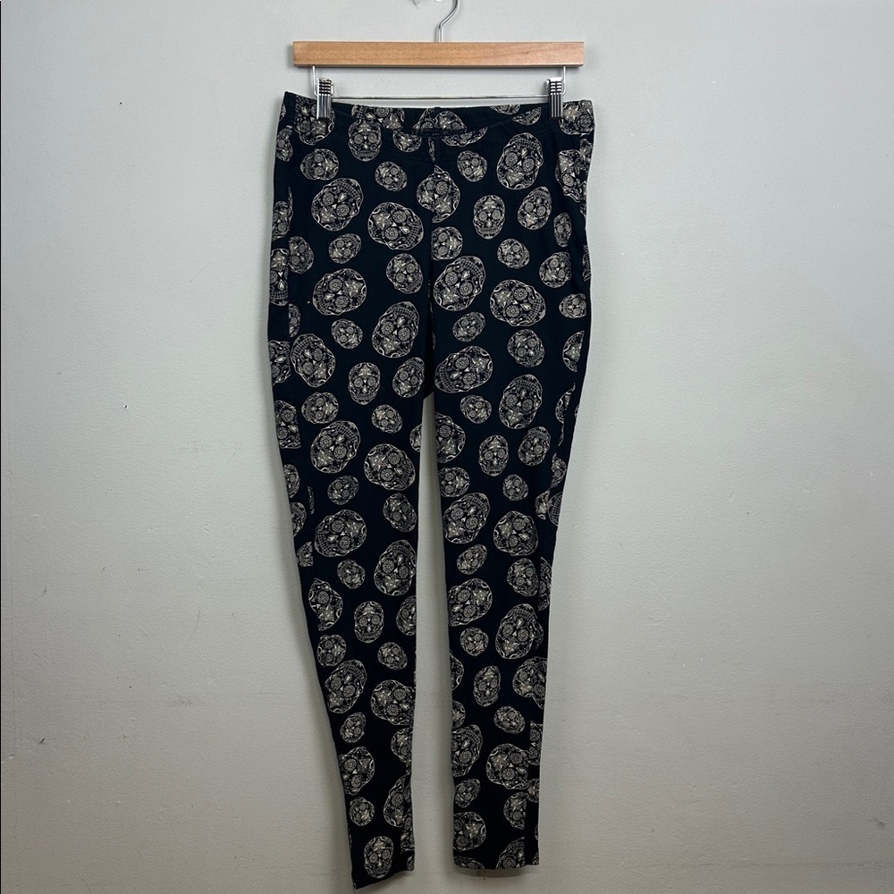 Torrid Sugar Skull Print Leggings Ss 1X - Picture 2 of 7